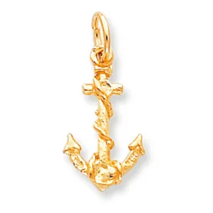 10K Gold ANCHOR CHARM