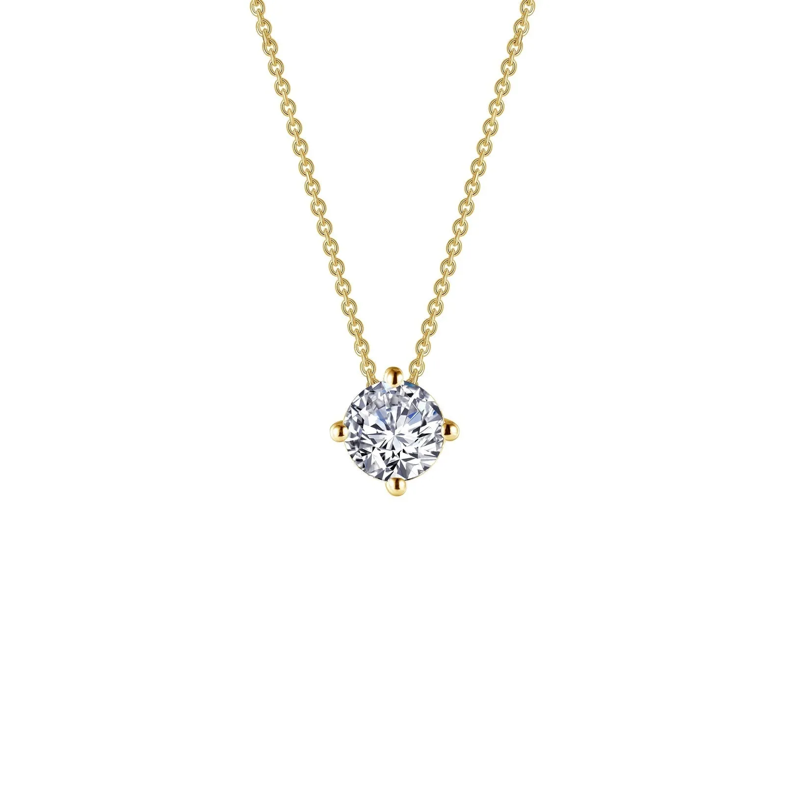 1.25 CTW Solitaire Necklace N0174CLG20