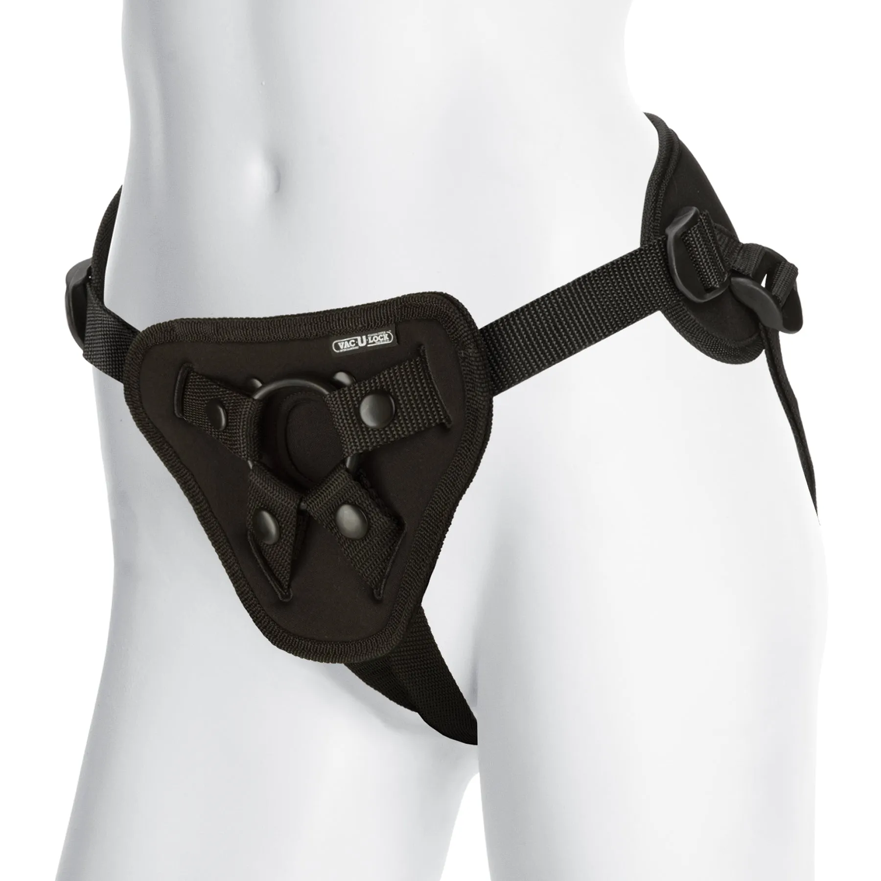 133309 - Vac-U-Lock Platinum Corset Harness With Plug
