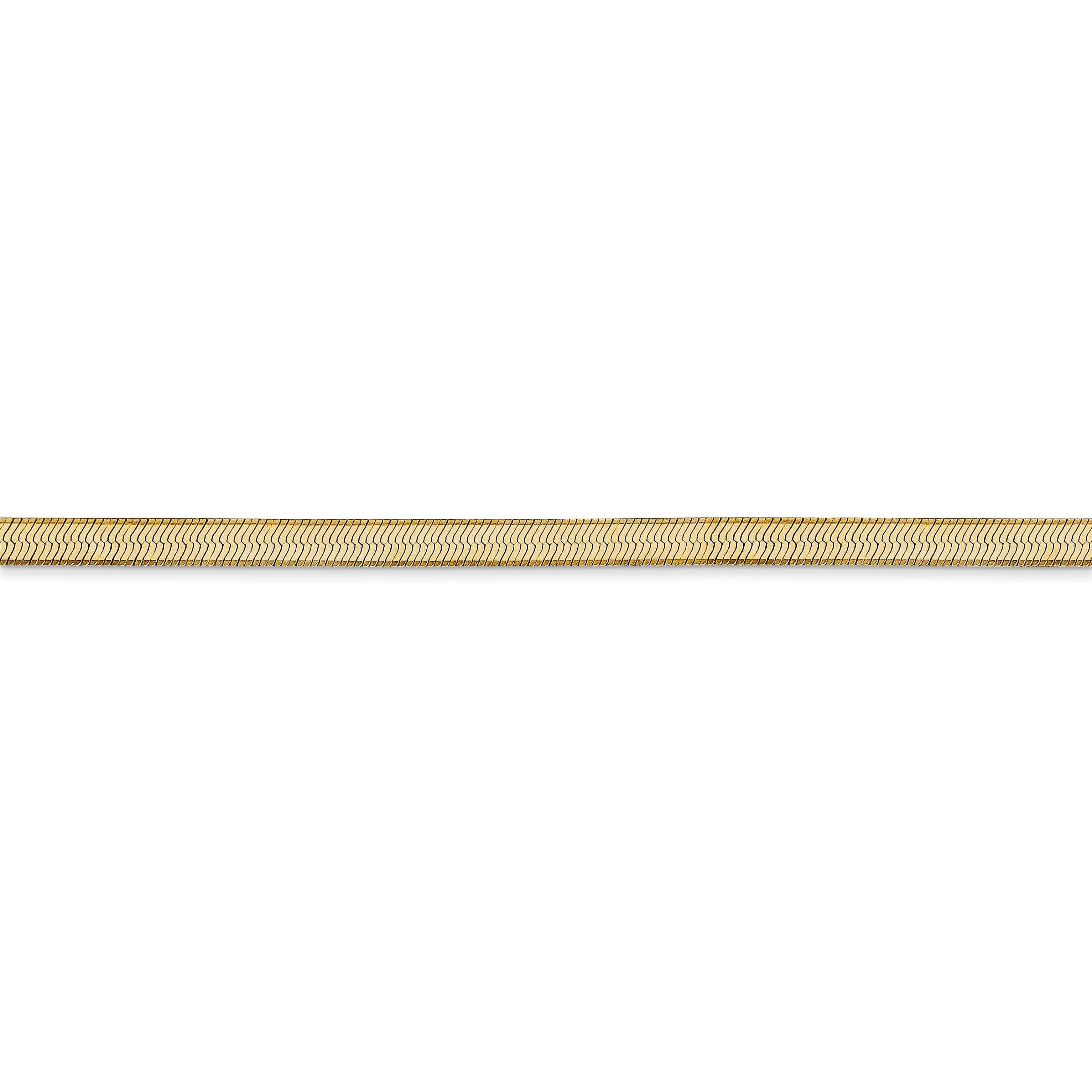 14k Yellow Gold 3.00mm Silky Herringbone Chain