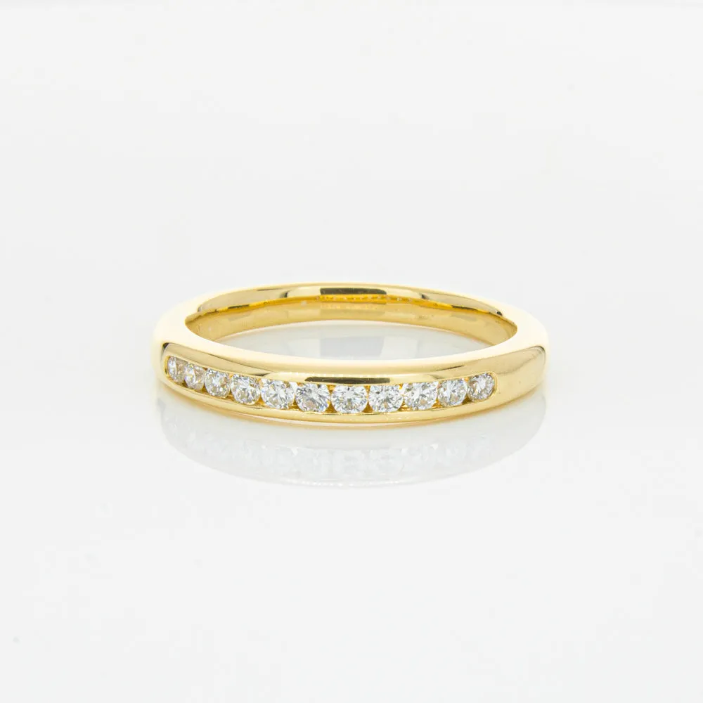 18ct Yellow Gold .25ct Diamond Ring