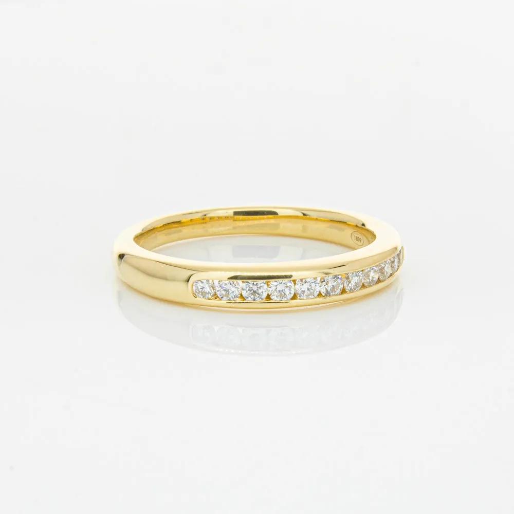 18ct Yellow Gold .25ct Diamond Ring