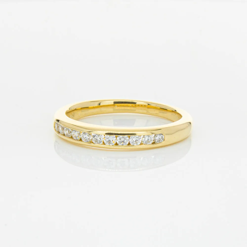 18ct Yellow Gold .25ct Diamond Ring