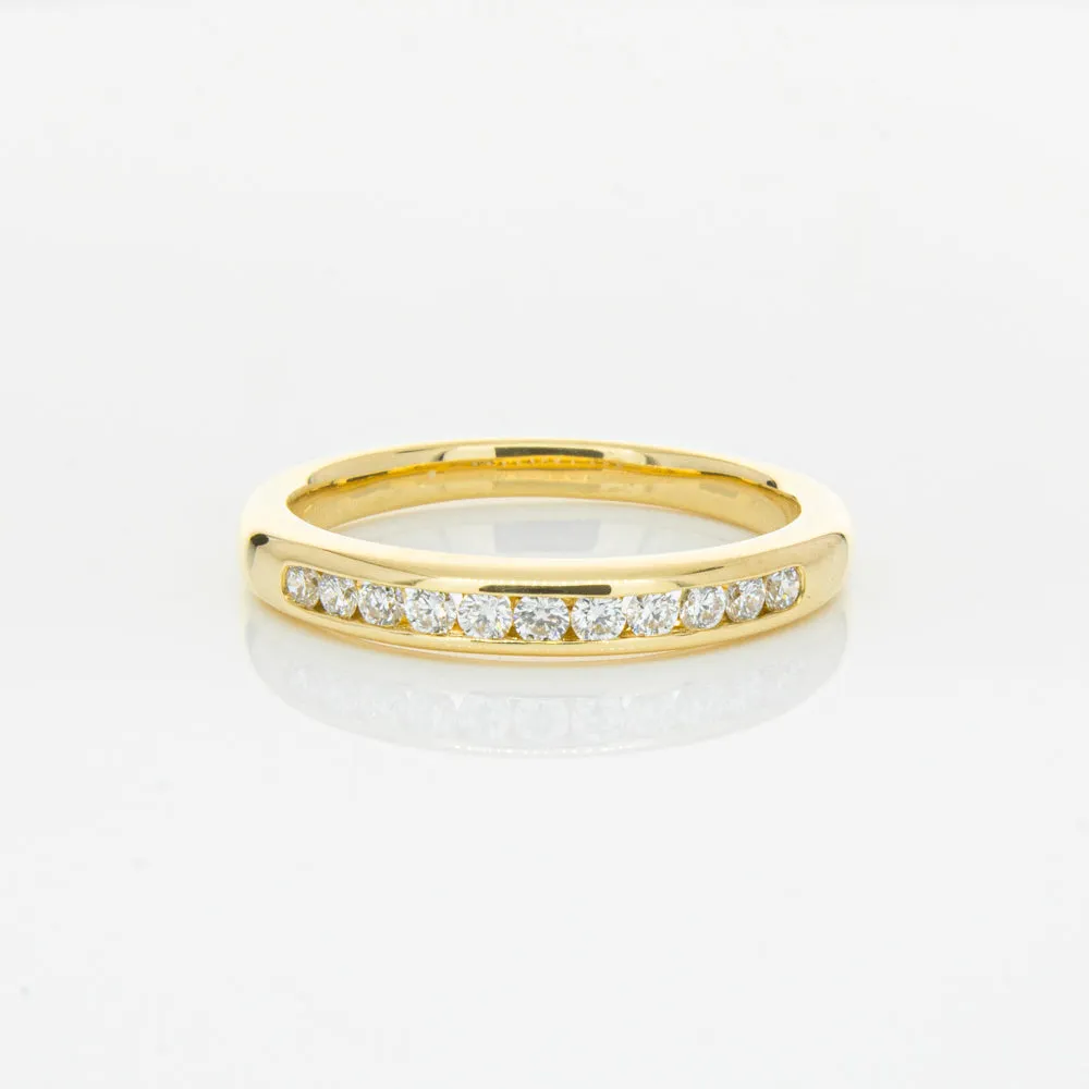 18ct Yellow Gold .25ct Diamond Ring