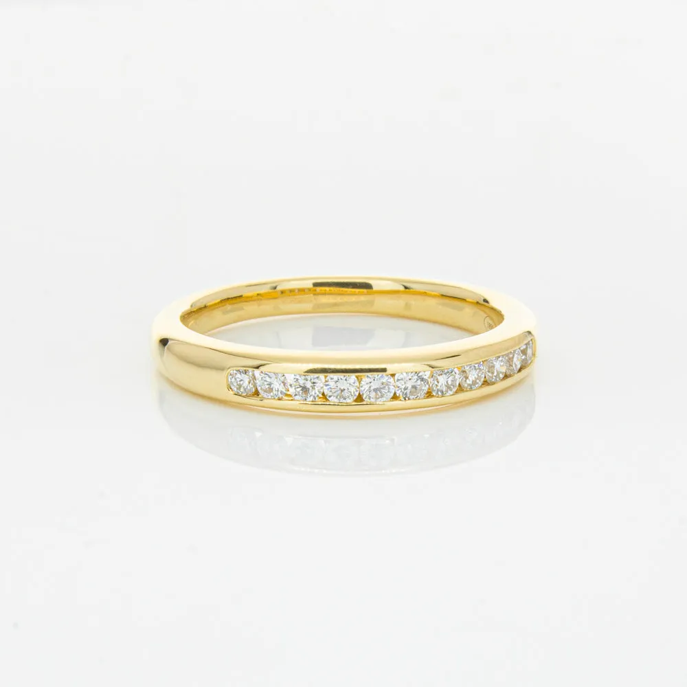 18ct Yellow Gold .25ct Diamond Ring