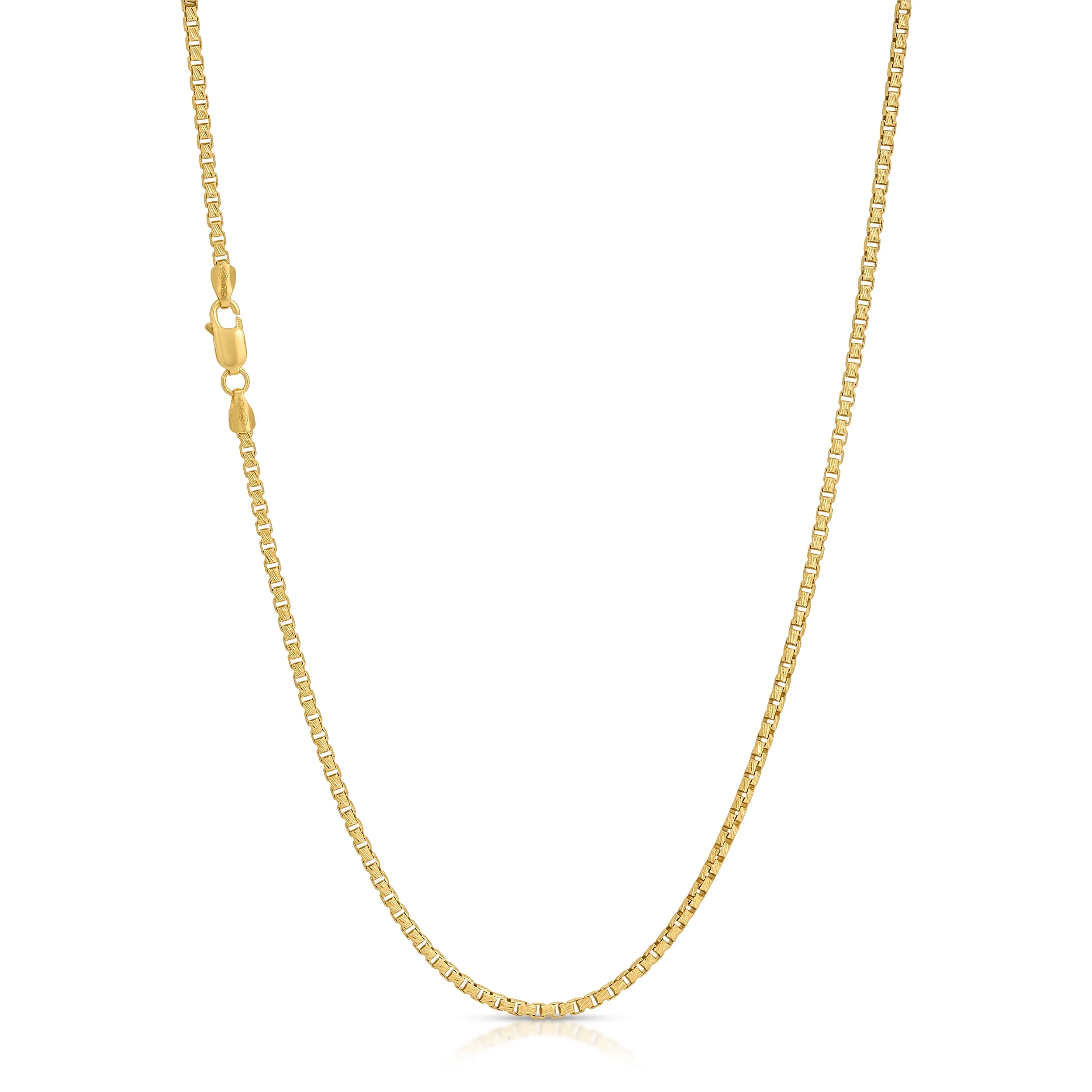 2.0MM Box Chain (Diamond Cut)