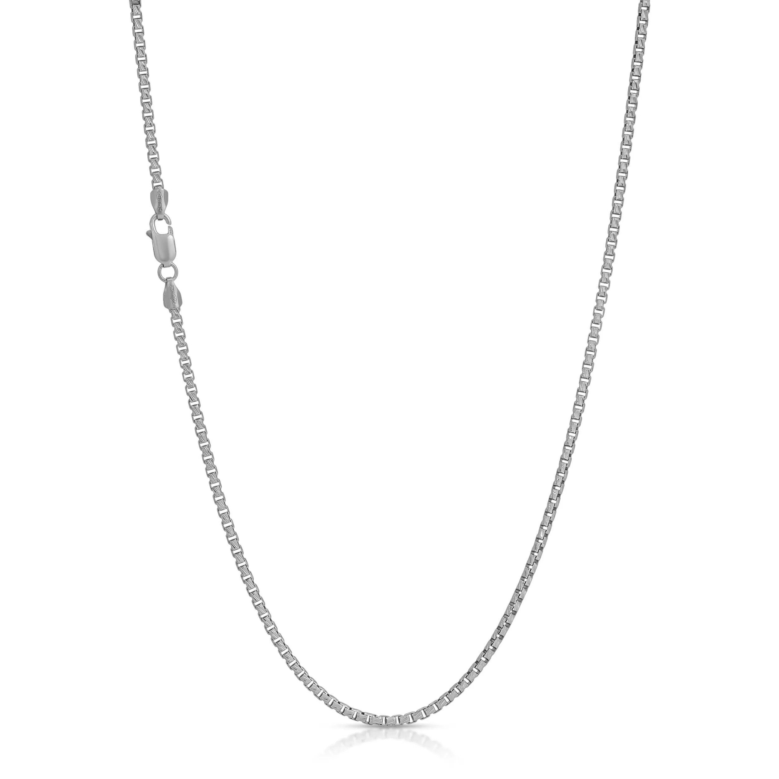2.0MM Box Chain (Diamond Cut)