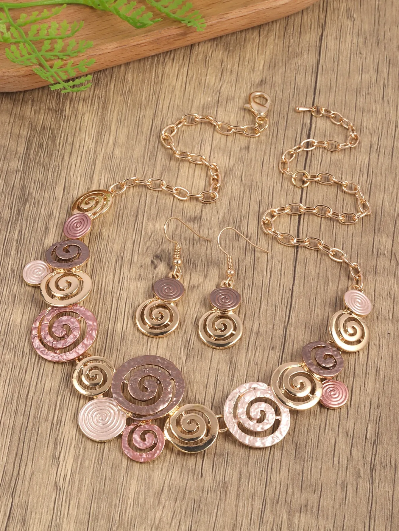 3pcs/set Swirl Decor Jewelry Set Unique Jewelry Jewelry Set Jewelry Gift for