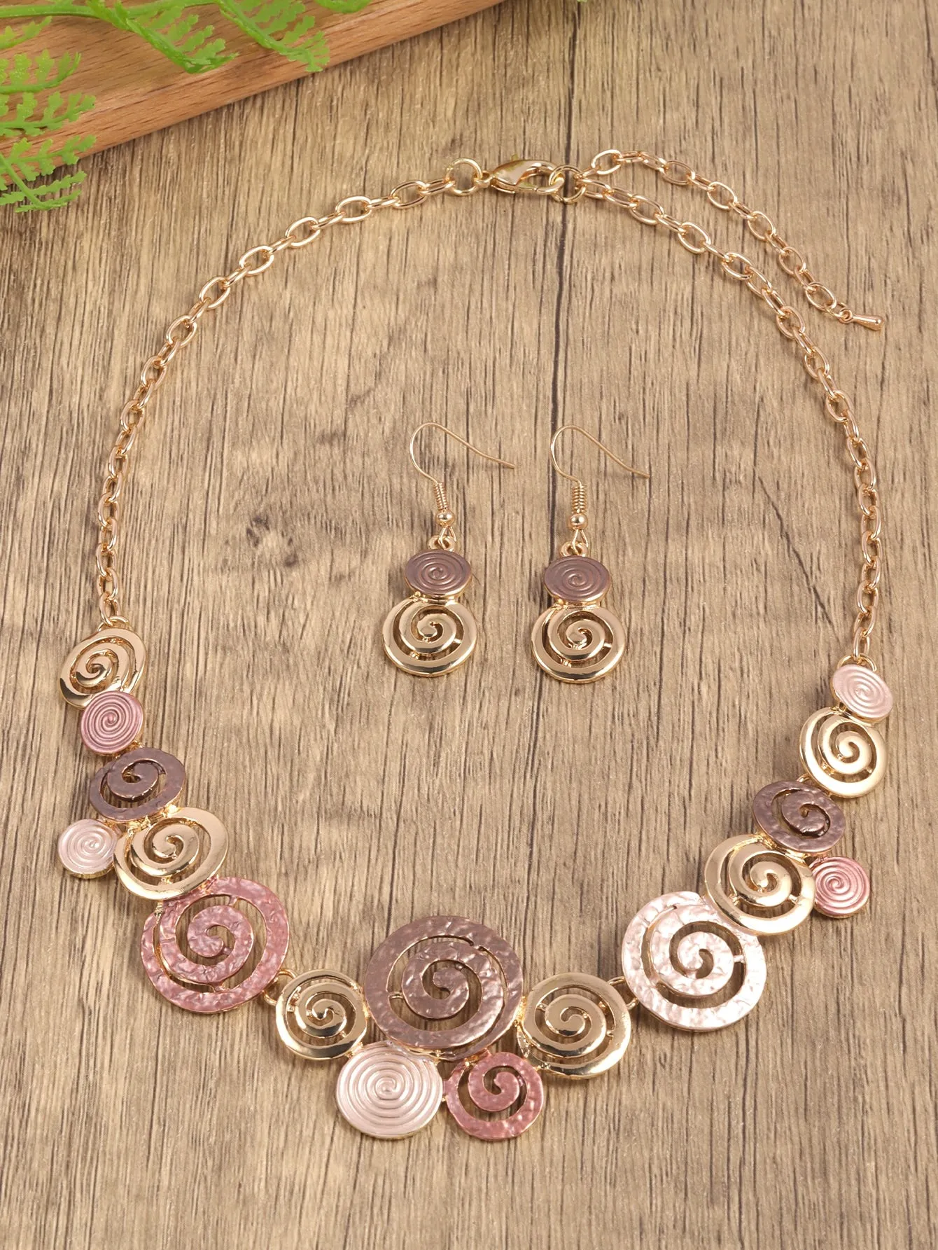 3pcs/set Swirl Decor Jewelry Set Unique Jewelry Jewelry Set Jewelry Gift for