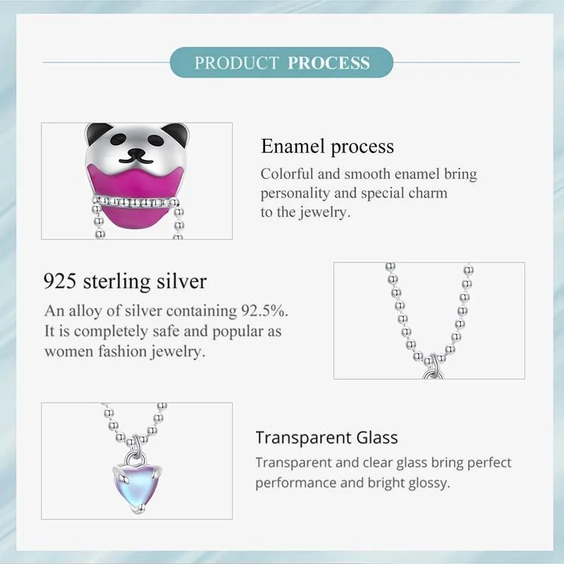 925 Sterling Silver Adorable Hot Air Balloon Bracelet Charm