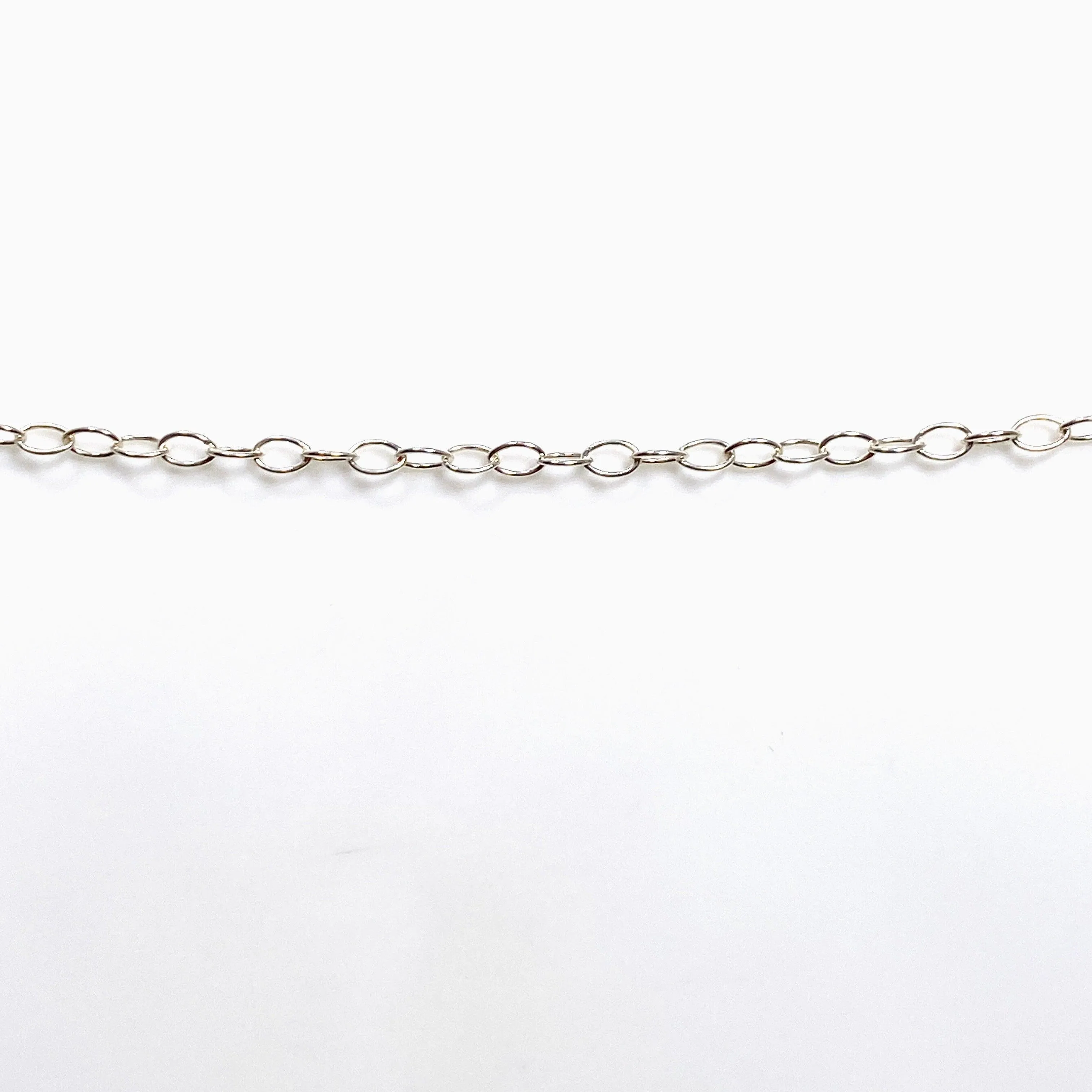 .925 Sterling Silver Link Chain 3mm