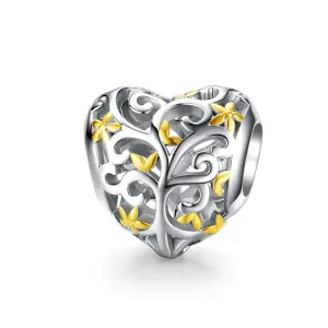 925 Sterling Silver Tree Of Life Beads For Diy Bracelets