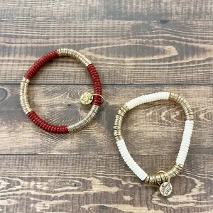 Acrylic Disc Bracelets
