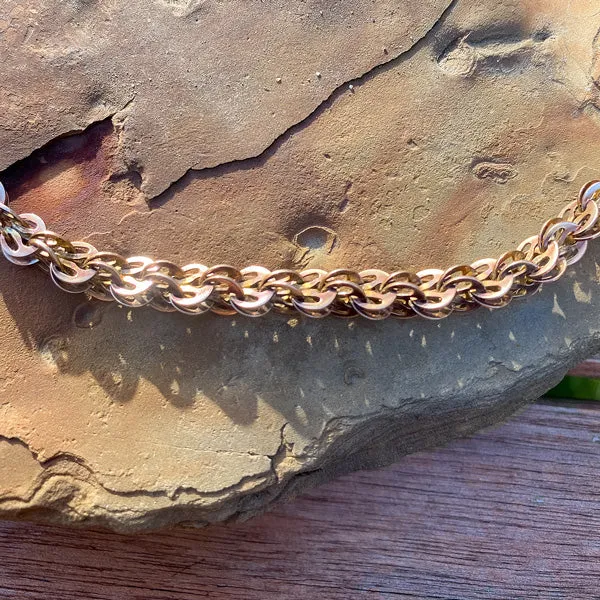 Antique Fancy Link Chain Necklace