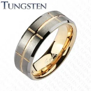 ASCHOLA MEN'S TUNGSTEN RING