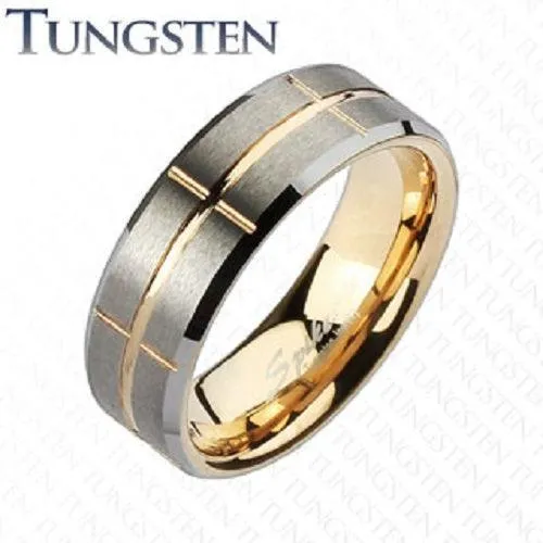 ASCHOLA MEN'S TUNGSTEN RING