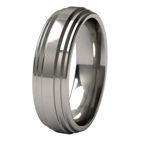 Aztec | Mens Titanium Ring