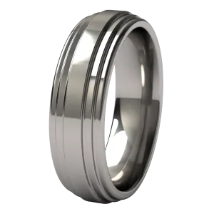 Aztec | Mens Titanium Ring
