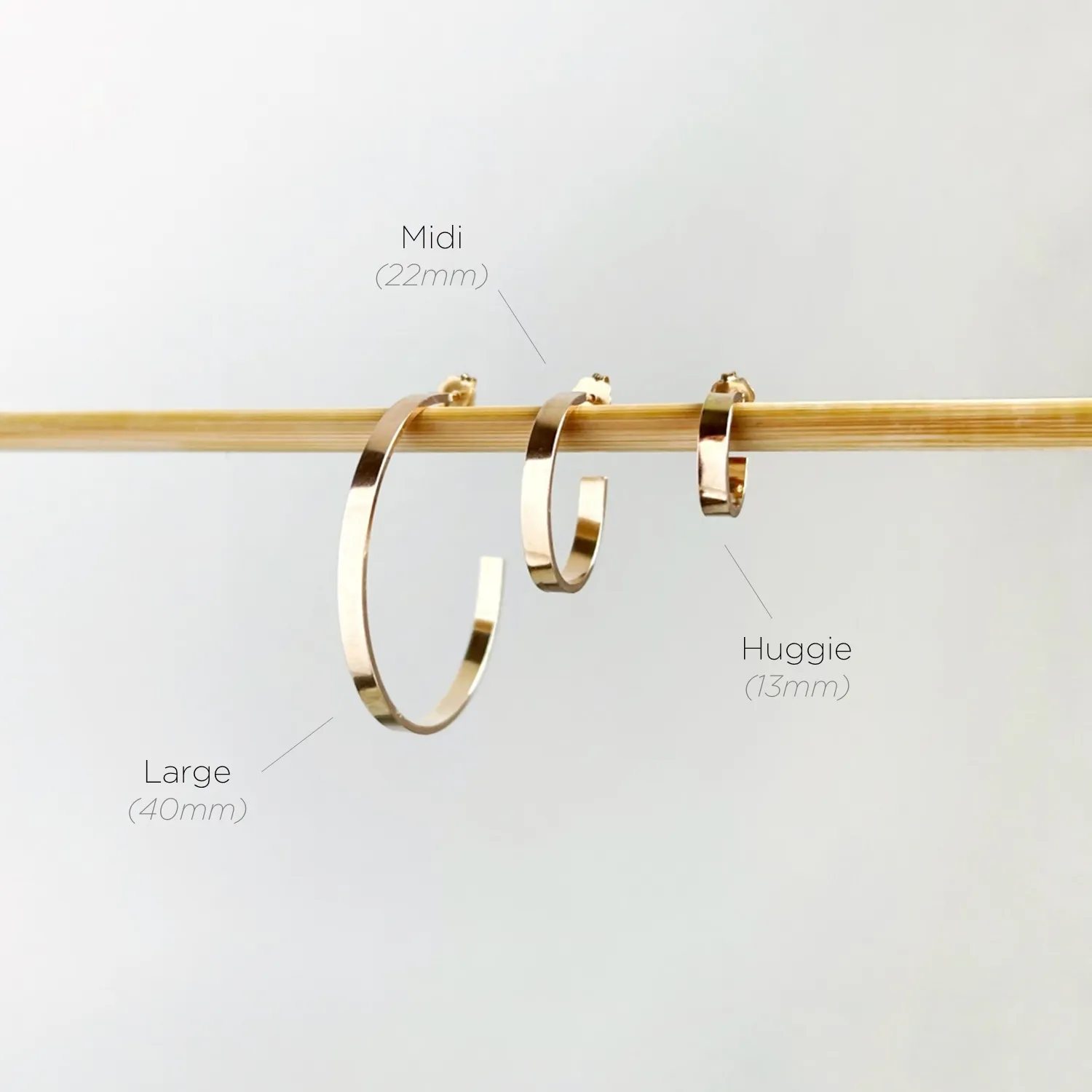 Bold Flat Classic Hoops