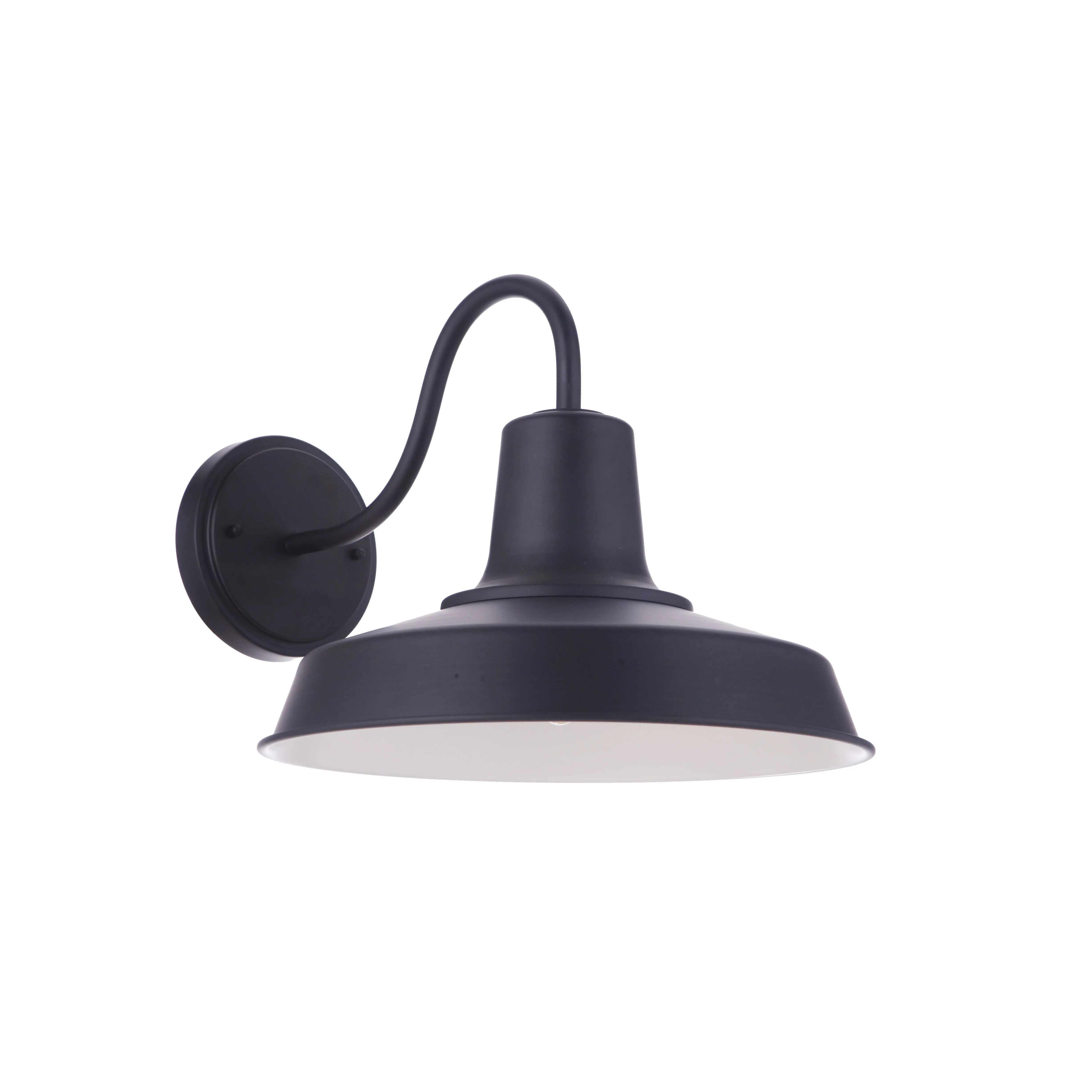 Briscoe 1 Light 15" Outdoor Wall Lantern in Midnight