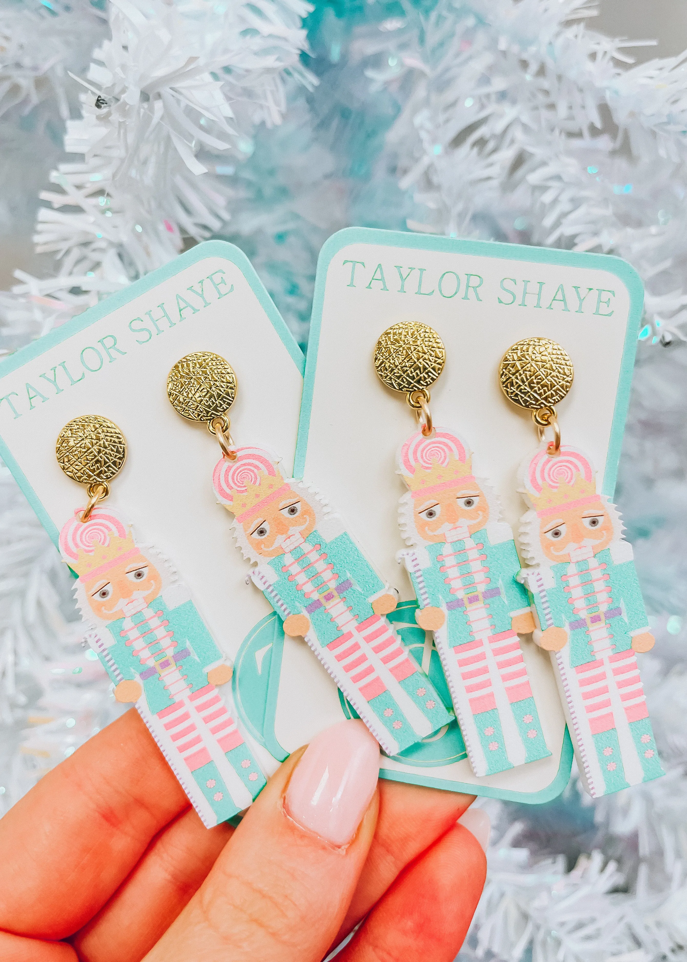 Candyland Nutcracker Earrings
