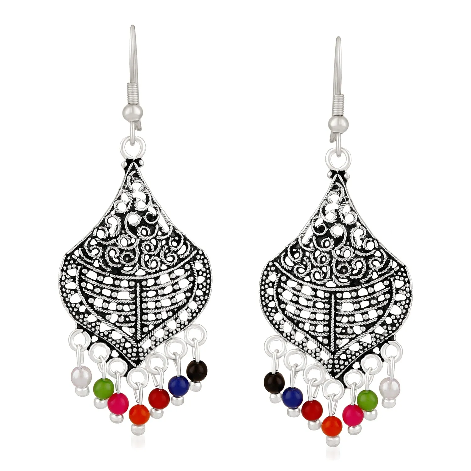 Classic Designer Multicolour Beads Earrings