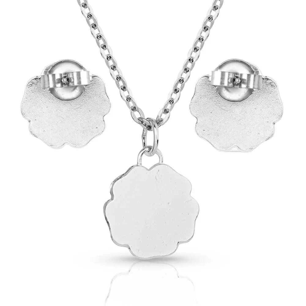Classic Flowers Jewelry Set