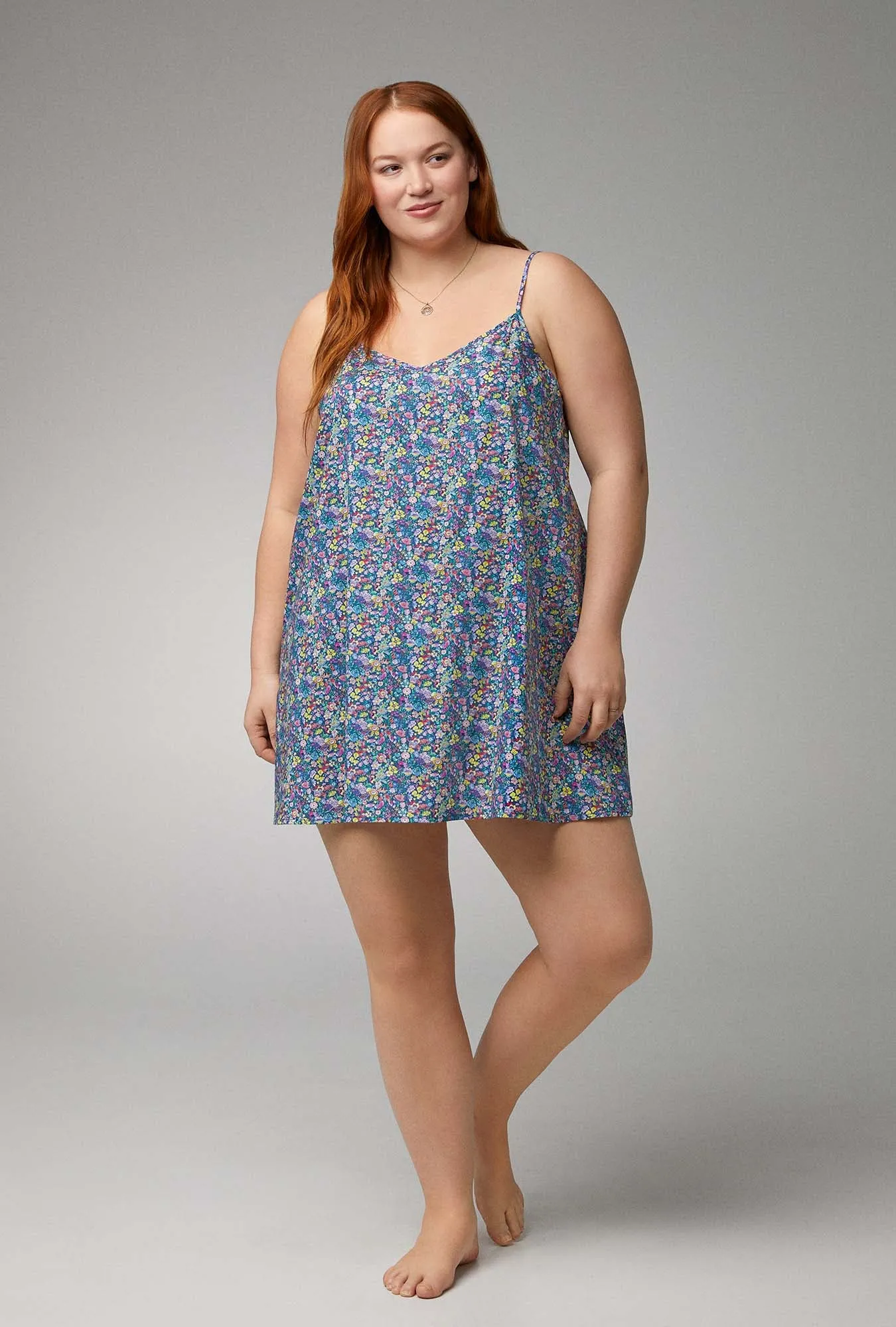 Classic Garden Woven Tana Lawn® Chemise Made with Liberty Fabrics