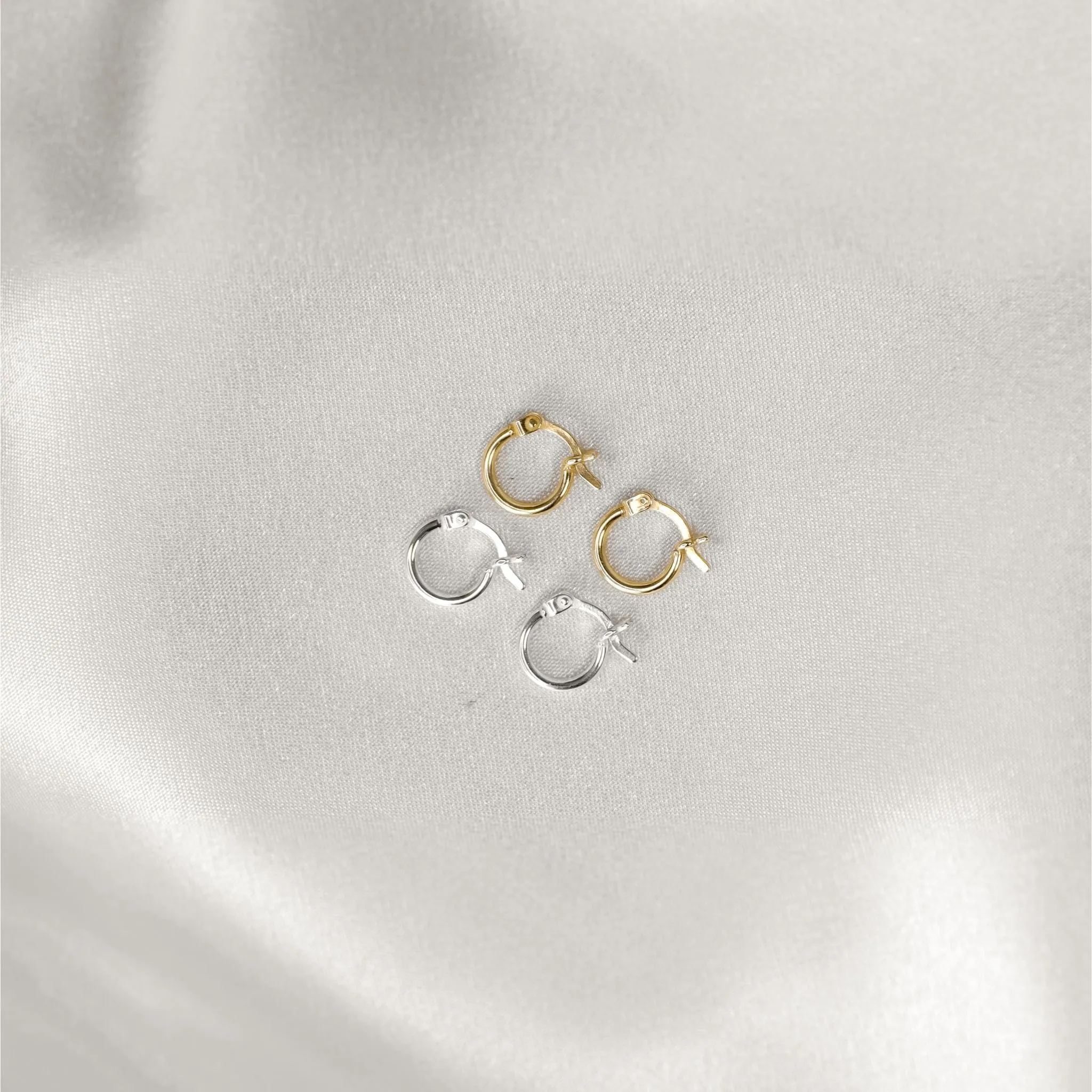 Classic Mini Hoop Earrings