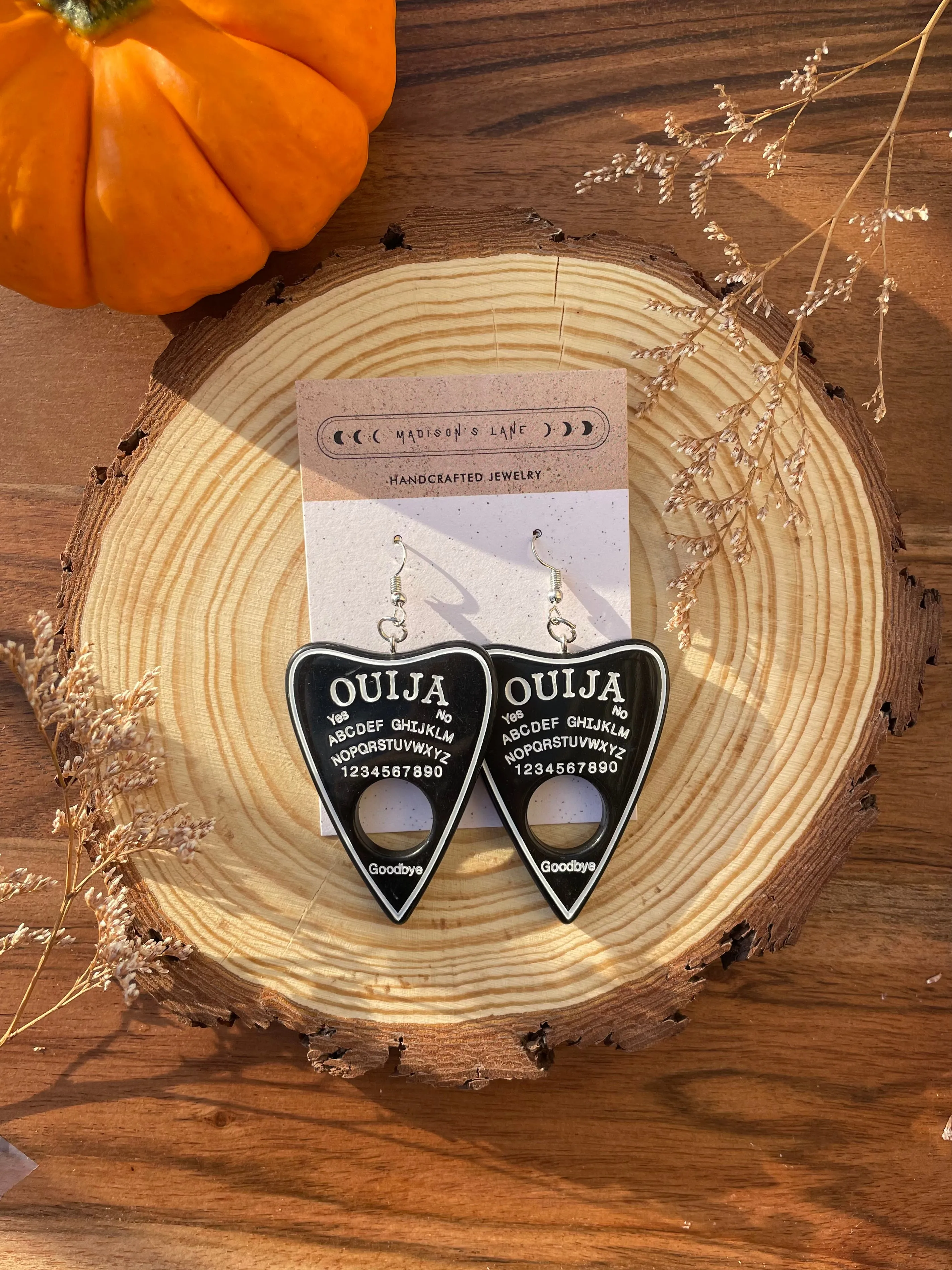 Classic Ouija Planchette Earrings