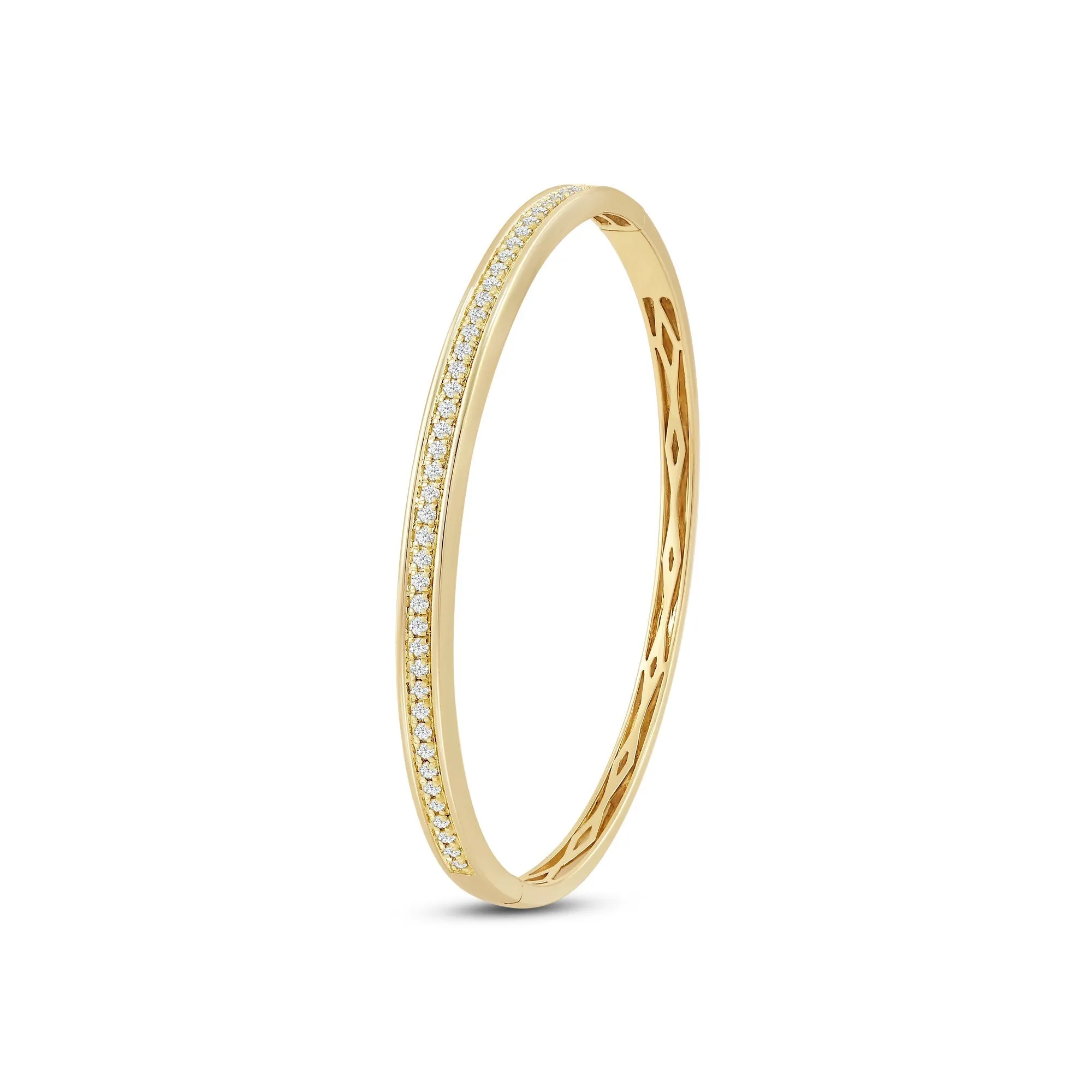 Classic Pave Diamond Bangle