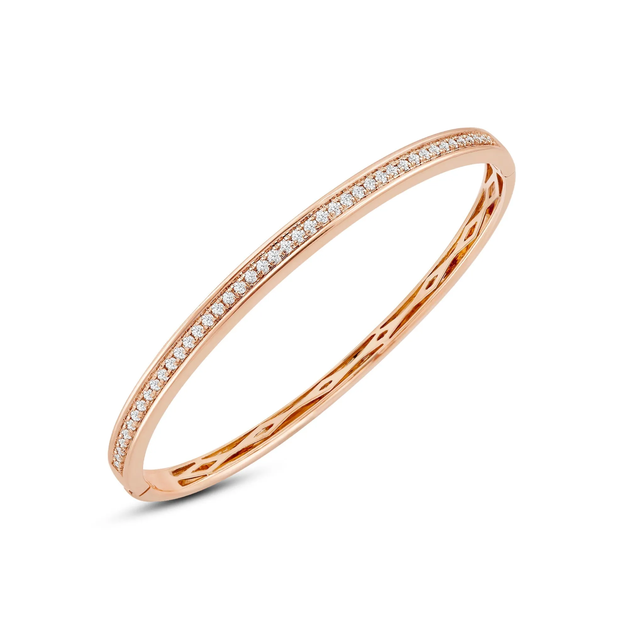 Classic Pave Diamond Bangle