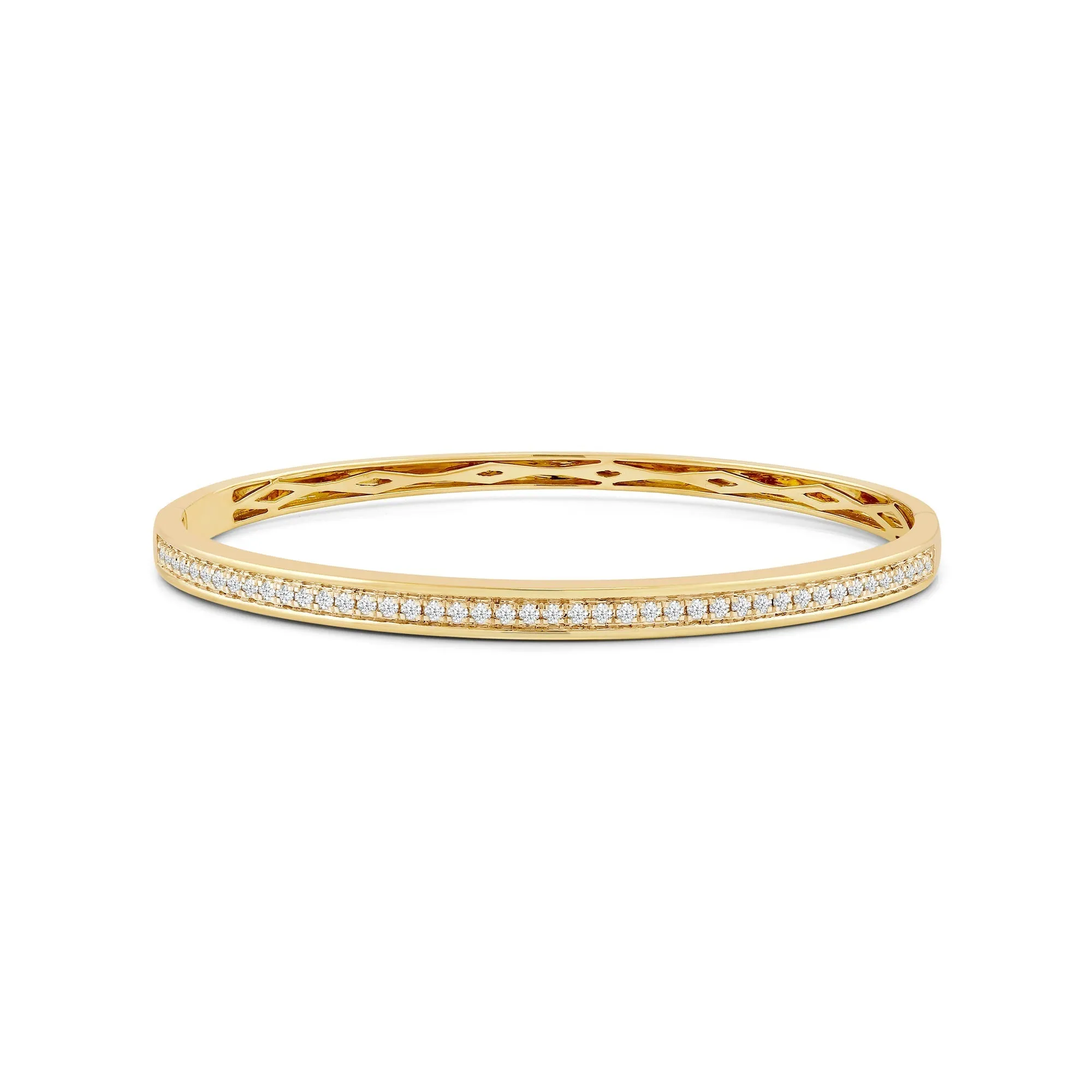 Classic Pave Diamond Bangle