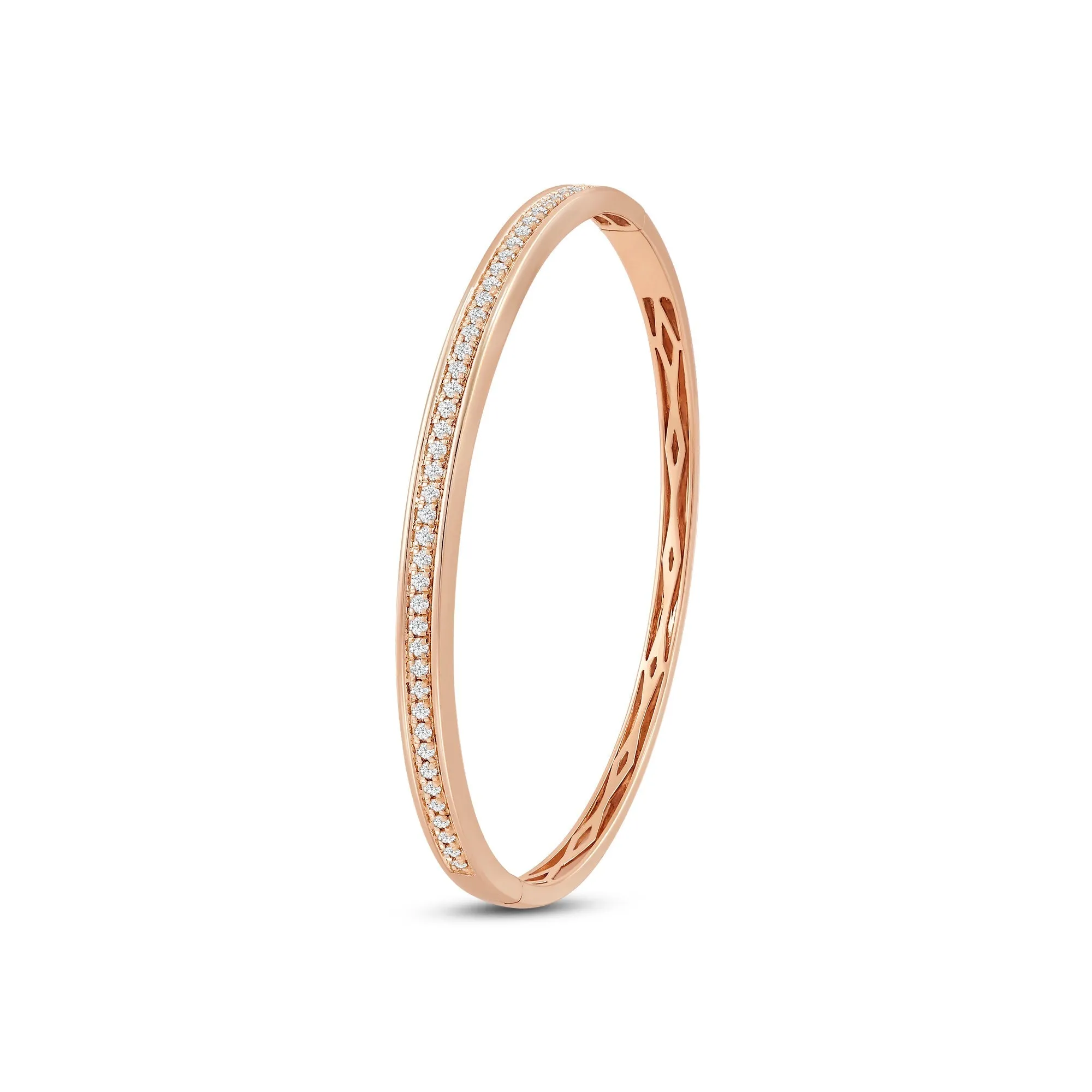 Classic Pave Diamond Bangle