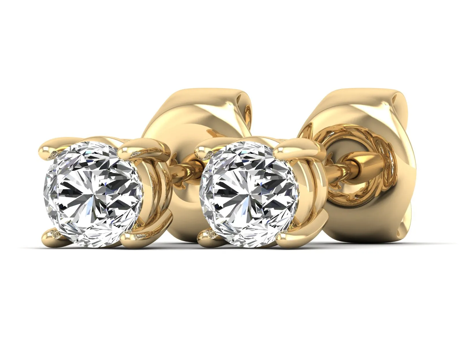 Classic Stud Earrings - 0.50 ct.