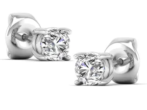 Classic Stud Earrings - 0.50 ct.