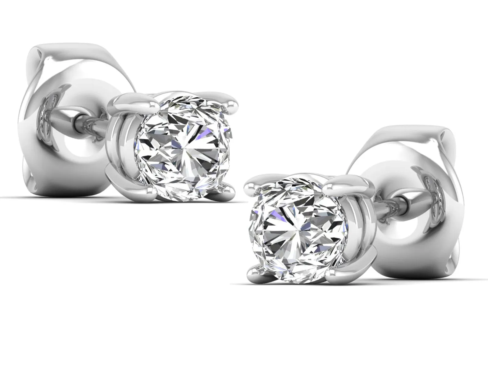 Classic Stud Earrings - 0.50 ct.