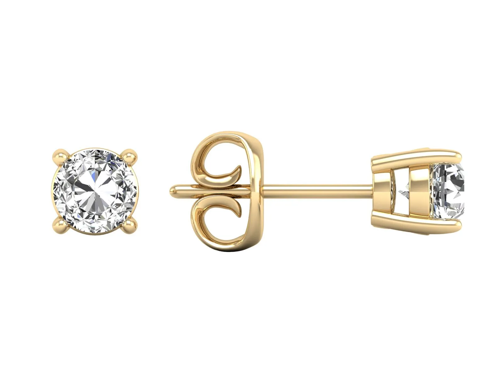 Classic Stud Earrings - 0.50 ct.