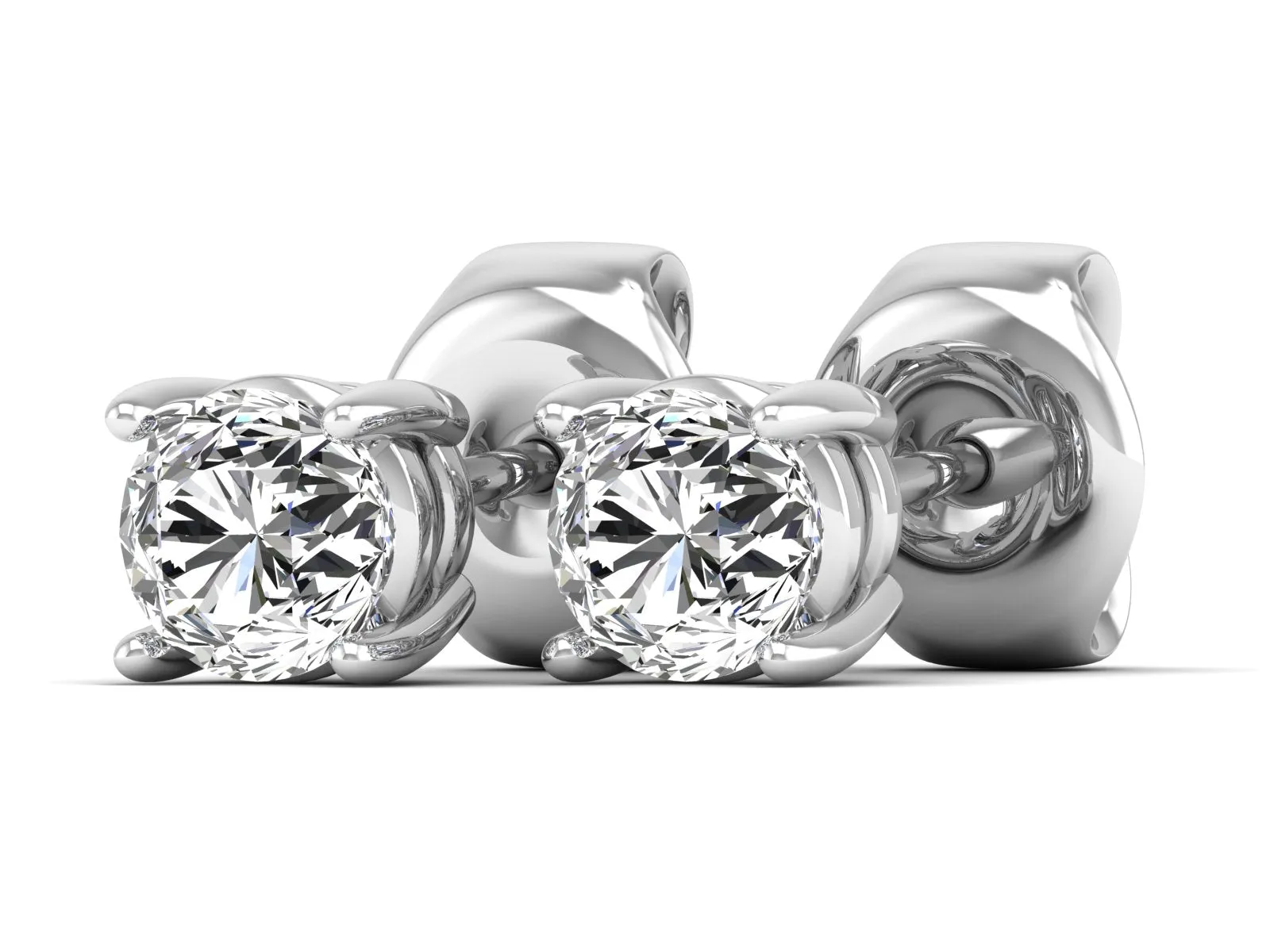 Classic Stud Earrings - 0.50 ct.
