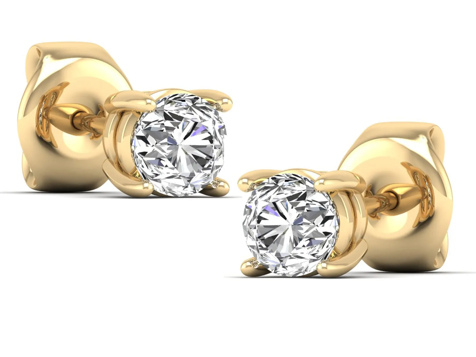 Classic Stud Earrings - 0.50 ct.