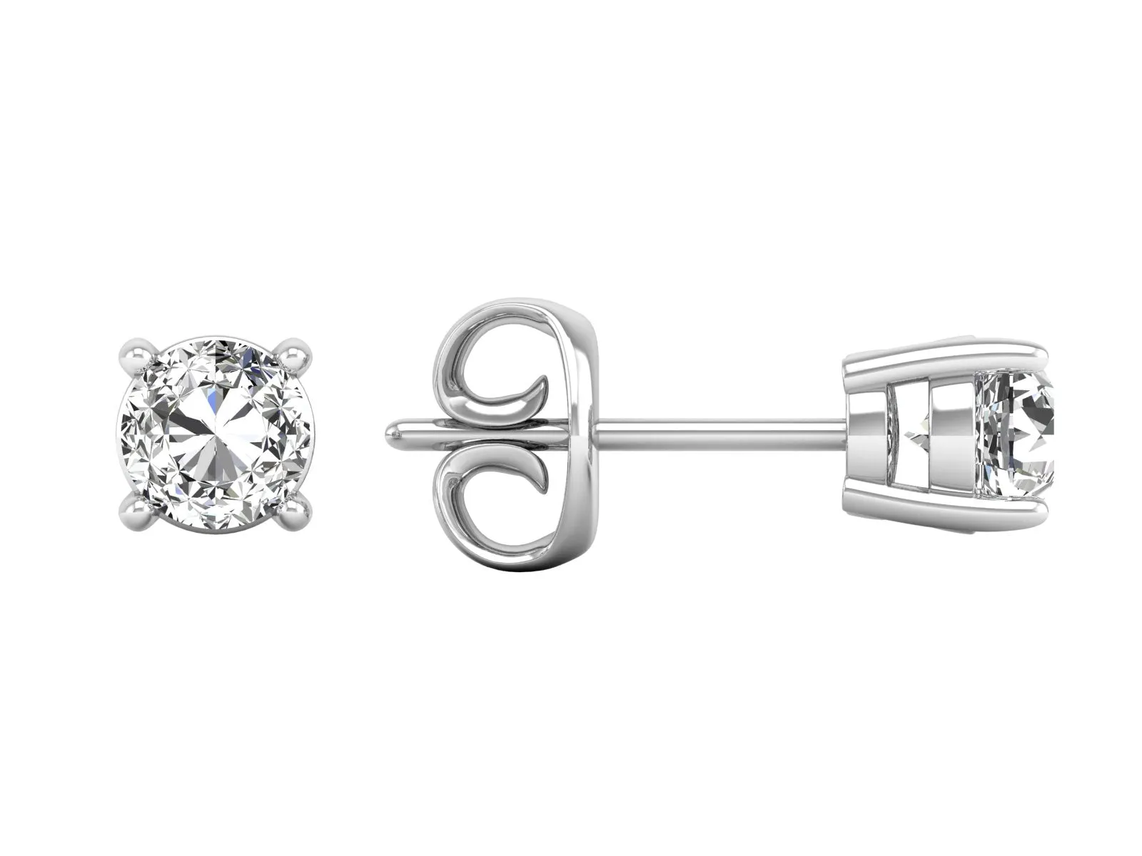 Classic Stud Earrings - 0.50 ct.