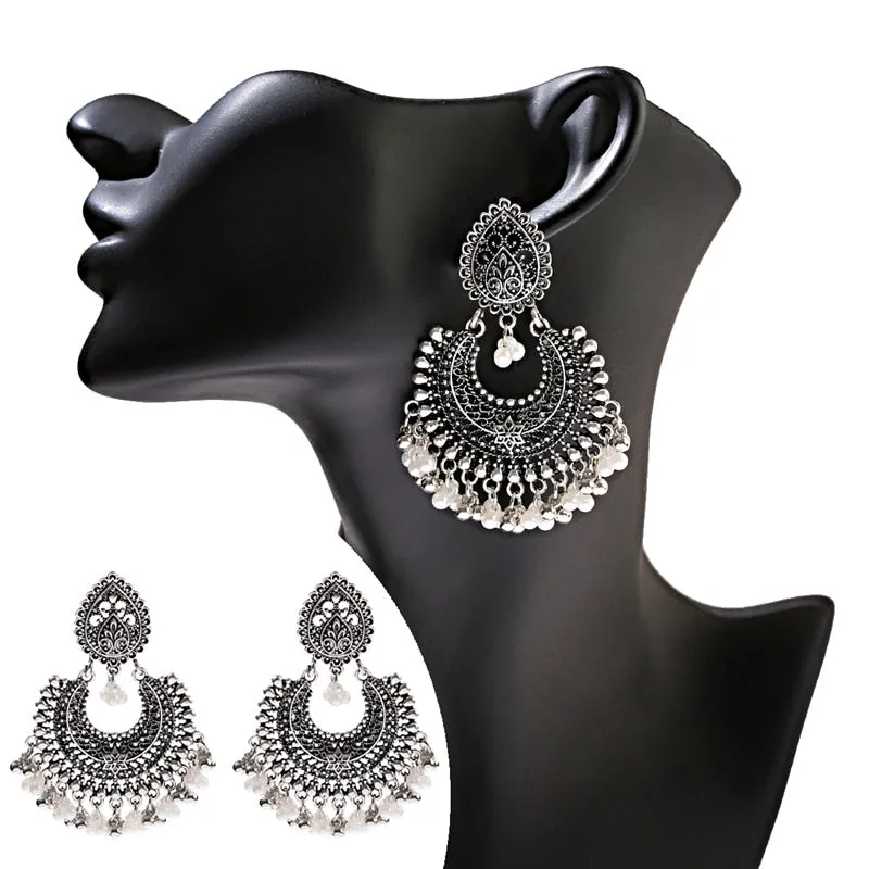 Classic Women's Silver Color Earrings