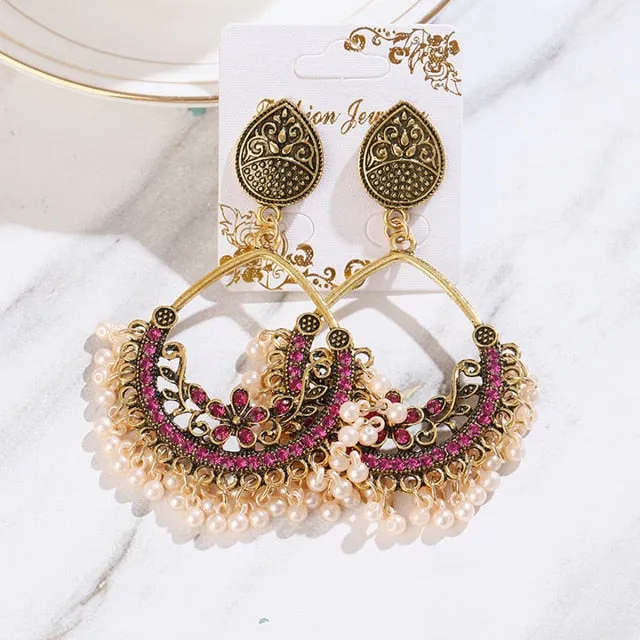 Classic Women's Silver Color Earrings