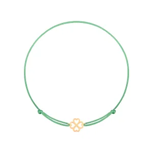 Clover Cord Bracelet