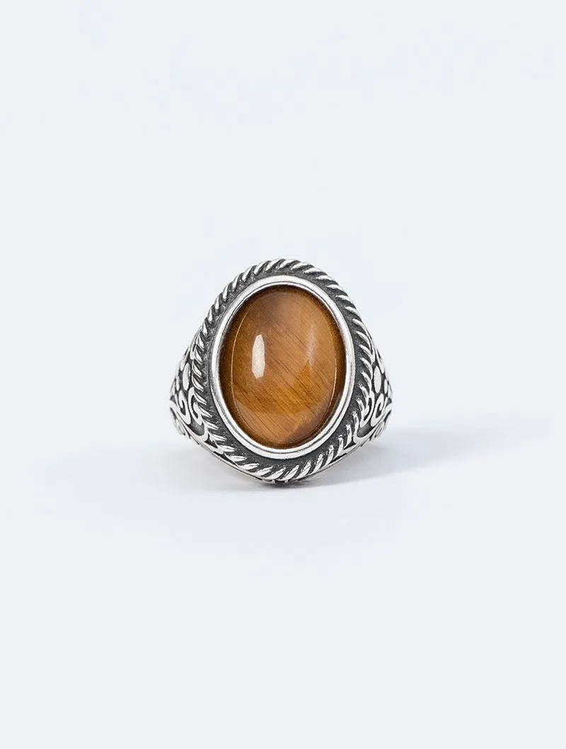 CONFUCIO RING IN BROWN