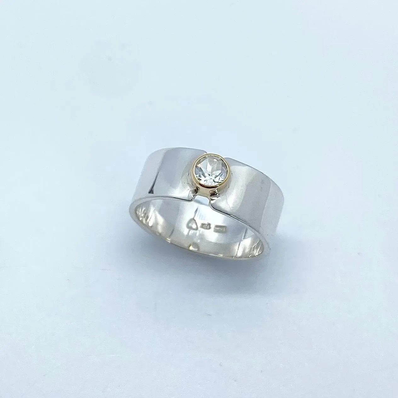 Connect Ring Gold and Silver
