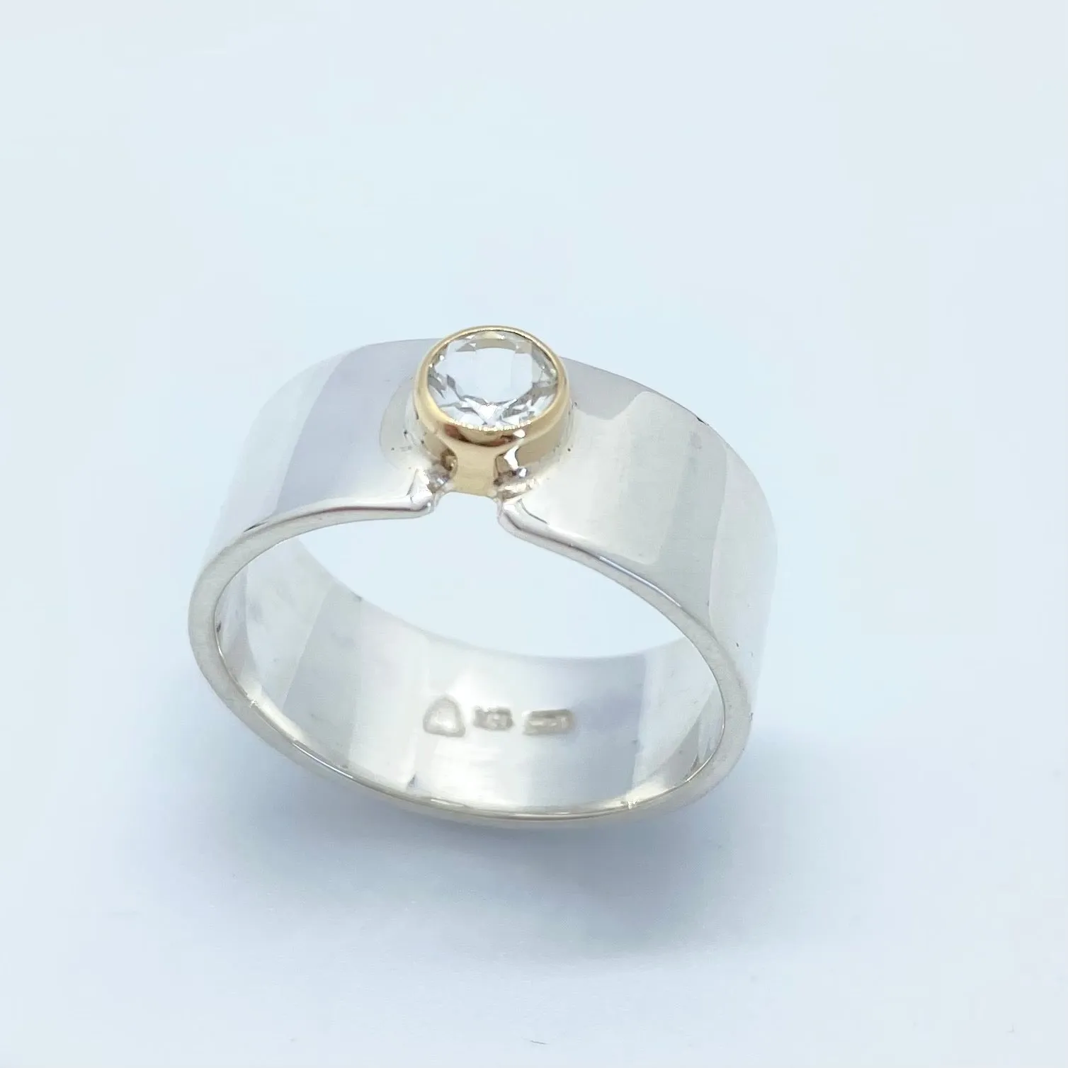 Connect Ring Gold and Silver