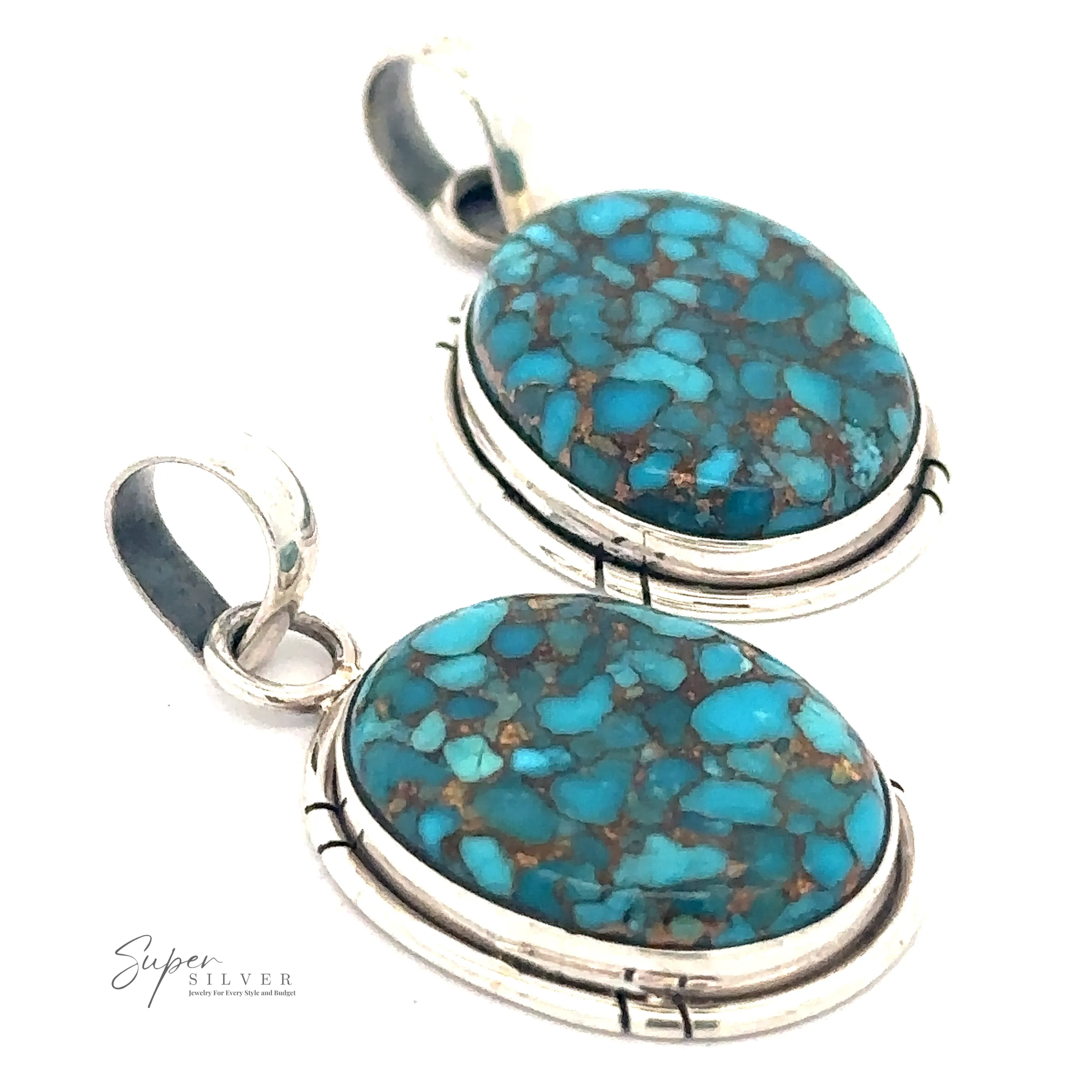 Copper Turquoise Pendant