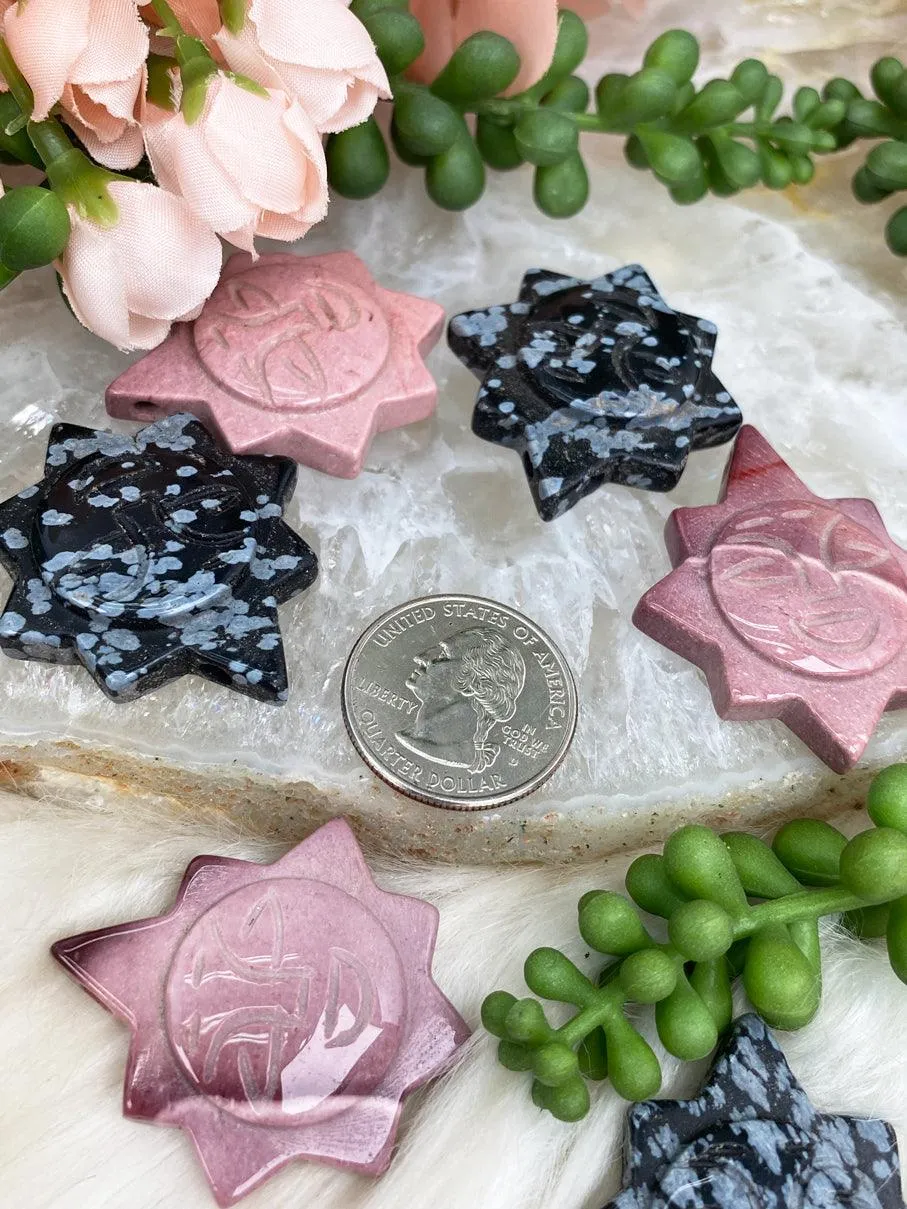 Crystal Sun Pendants