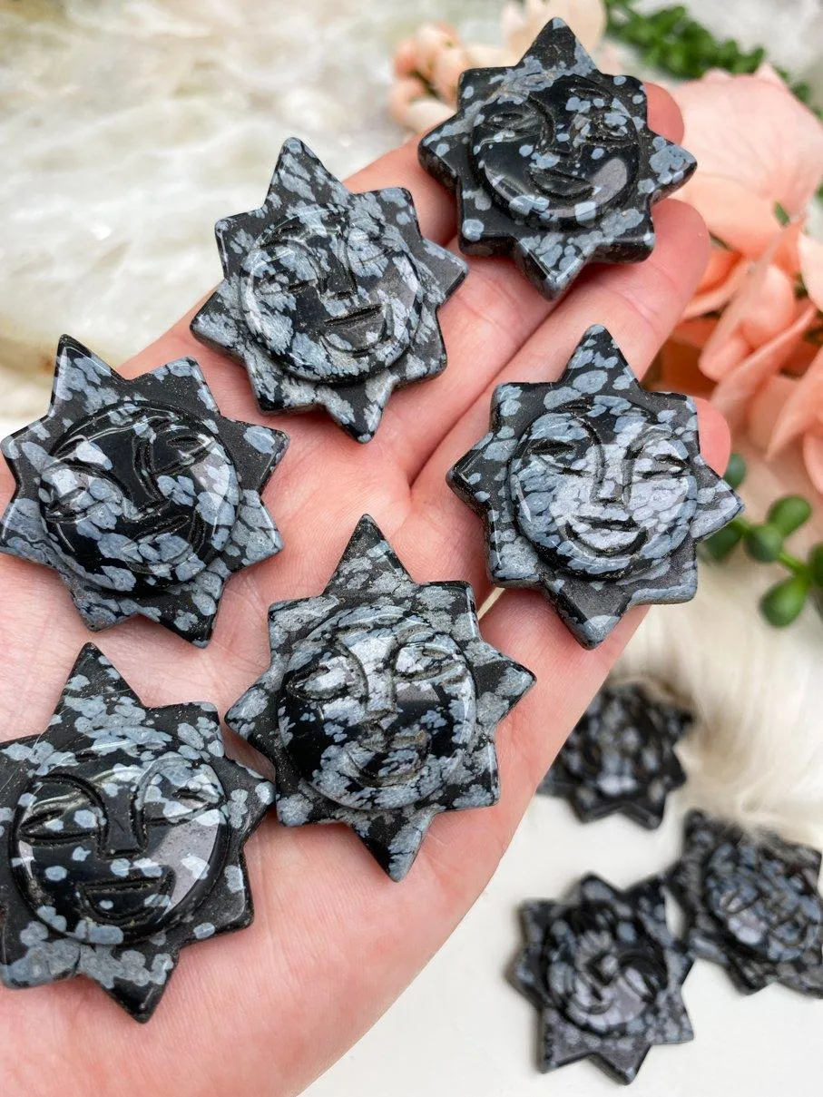 Crystal Sun Pendants